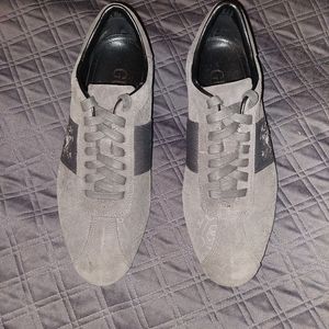 Guess Gray Suede Brand New Never Worn Casual Shoes W/ Rubber Soles Size 9.